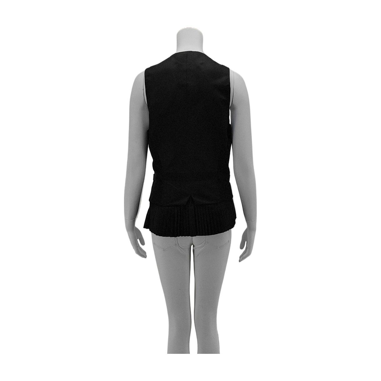 Balenciaga Balenciaga Silk Pleated Vest Size 36 Size XS / US 0-2 / IT 36-38 - 2 Thumbnail