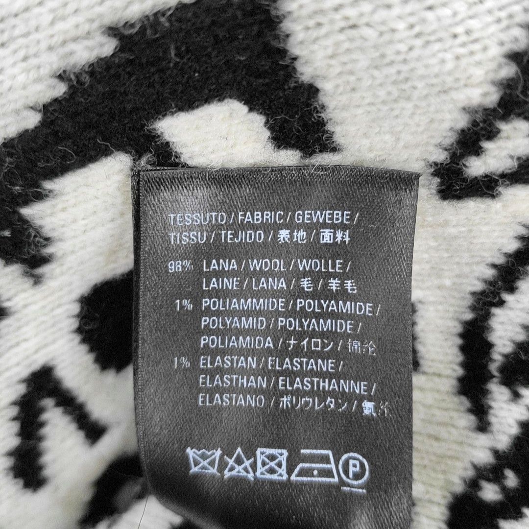 Balenciaga BALENCIAGA All-Over Logo Turtleneck Sweater Size XS Size US XS / EU 42 / 0 - 3 Thumbnail