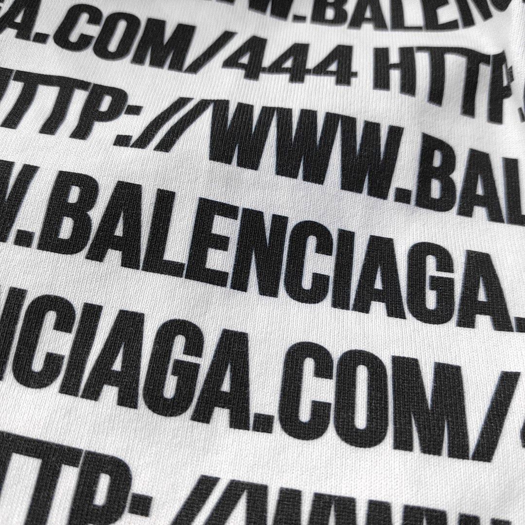 Balenciaga BALENCIAGA Logo Print T-Shirt Size M Size M / US 6-8 / IT 42-44 - 6 Thumbnail
