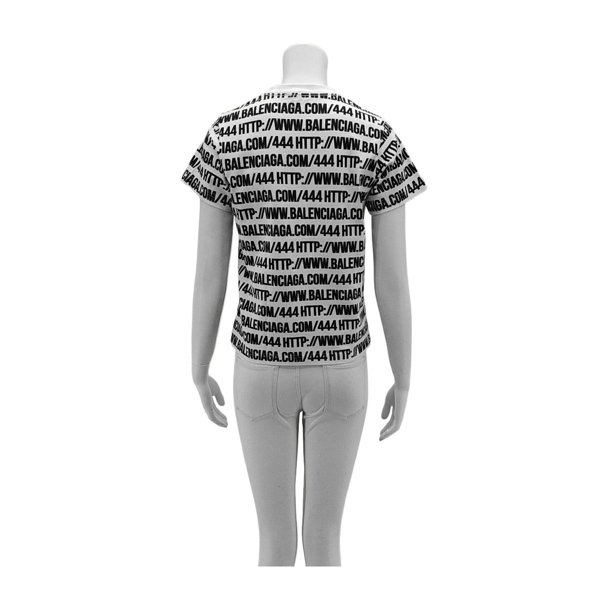 Balenciaga BALENCIAGA Logo Print T-Shirt Size M Size M / US 6-8 / IT 42-44 - 2 Thumbnail