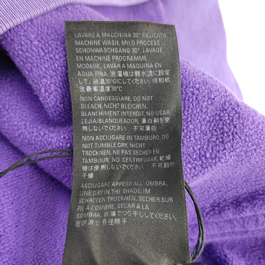 Balenciaga BALENCIAGA Purple Logo Hoodie Size S Size S / US 4 / IT 40 - 4 Thumbnail