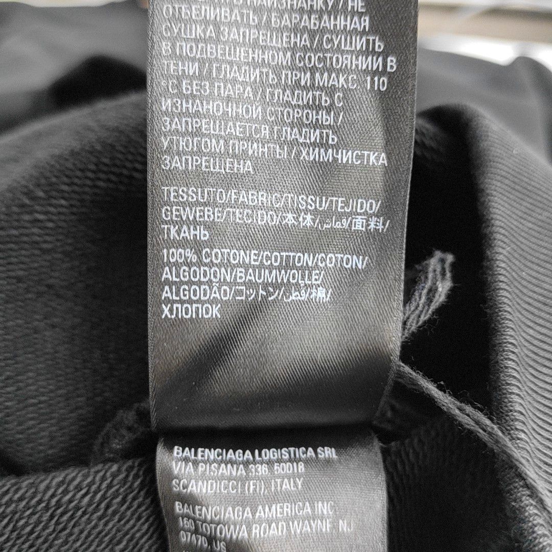 Balenciaga Balenciaga Garde-Robe Logo Sweatshirt Size M Size US M / EU 48-50 / 2 - 3 Thumbnail