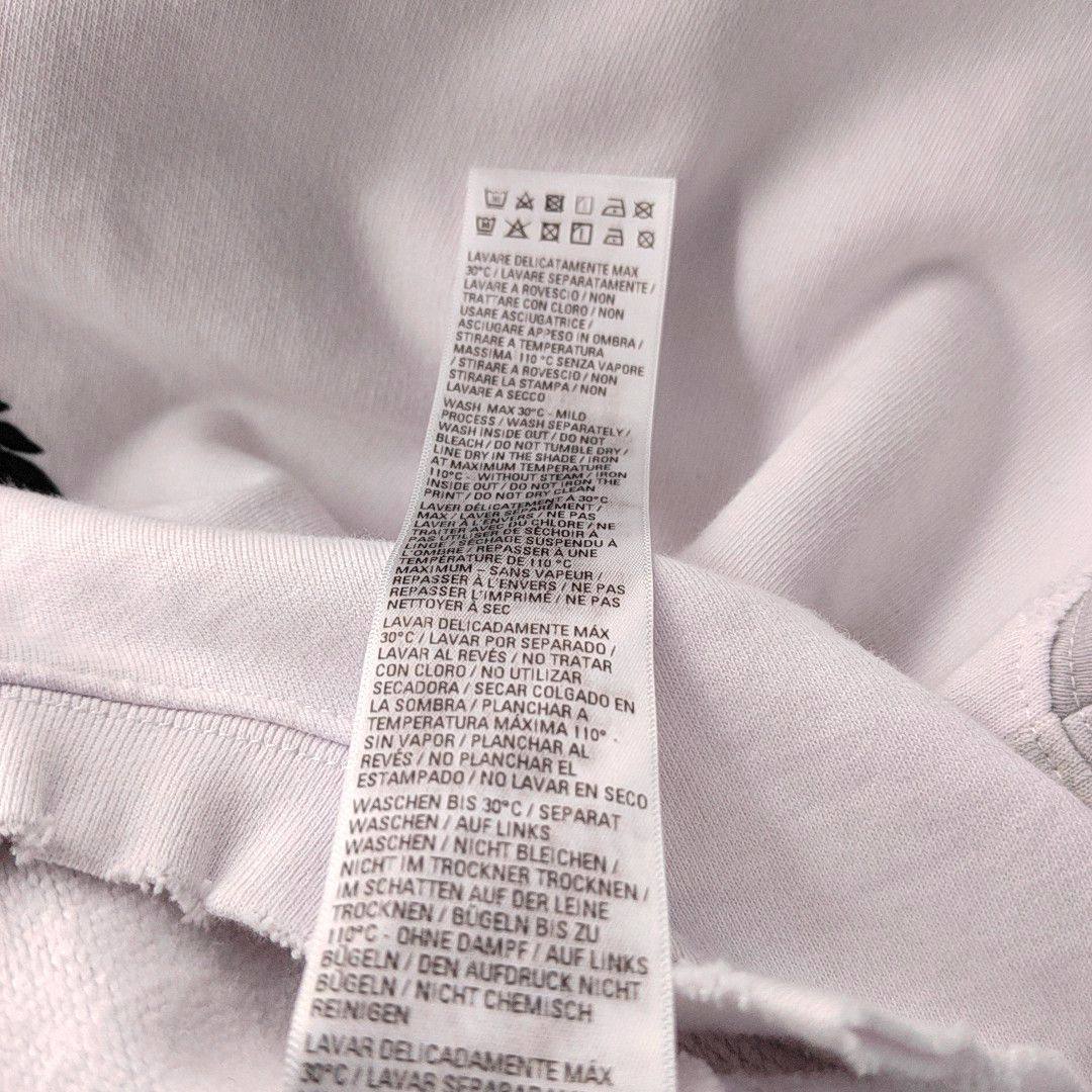Balenciaga Balenciaga Logo Print Hoodie Gray Size S Size US S / EU 44-46 / 1 - 4 Thumbnail