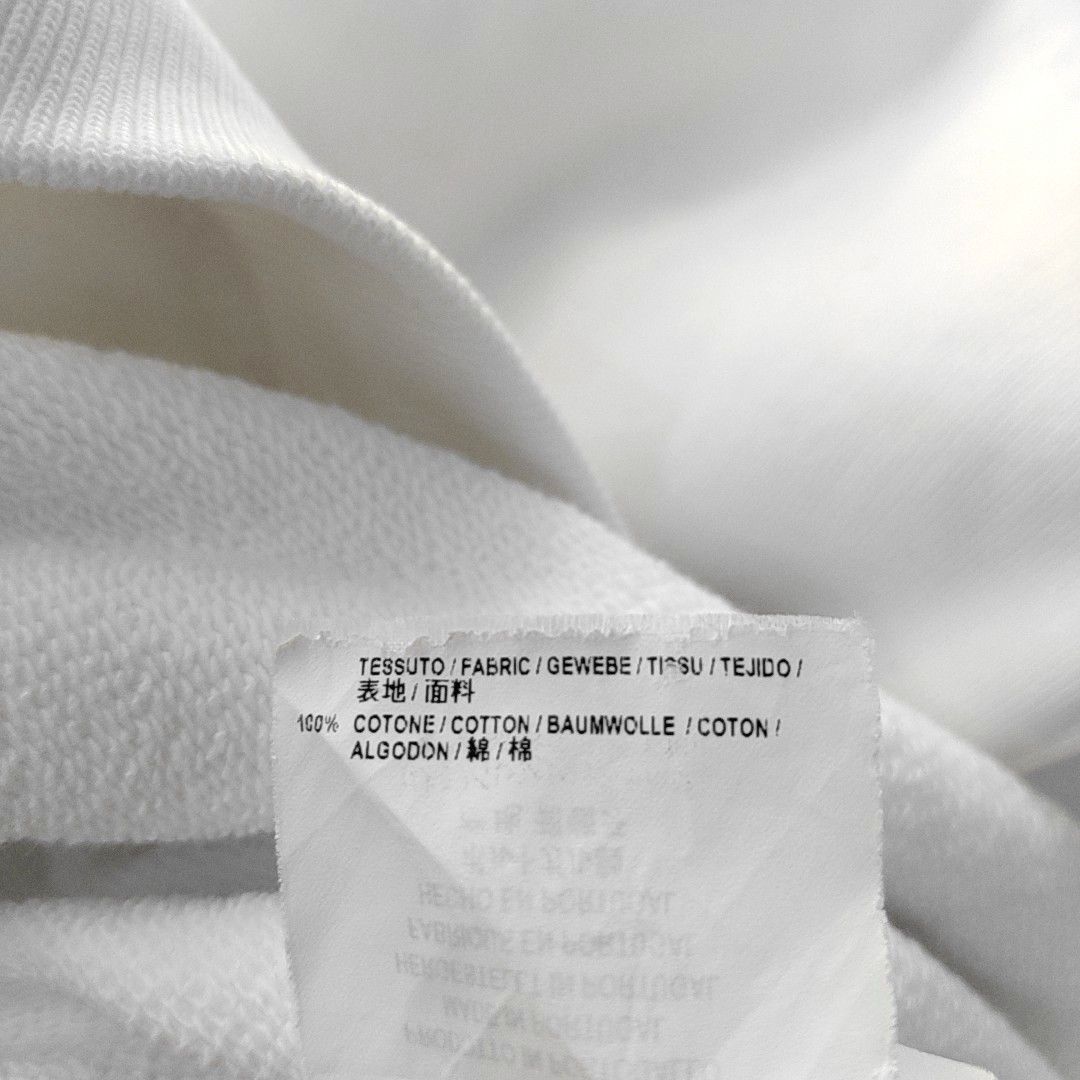 Balenciaga Balenciaga White Logo Hoodie Size S Size S / US 4 / IT 40 - 3 Thumbnail