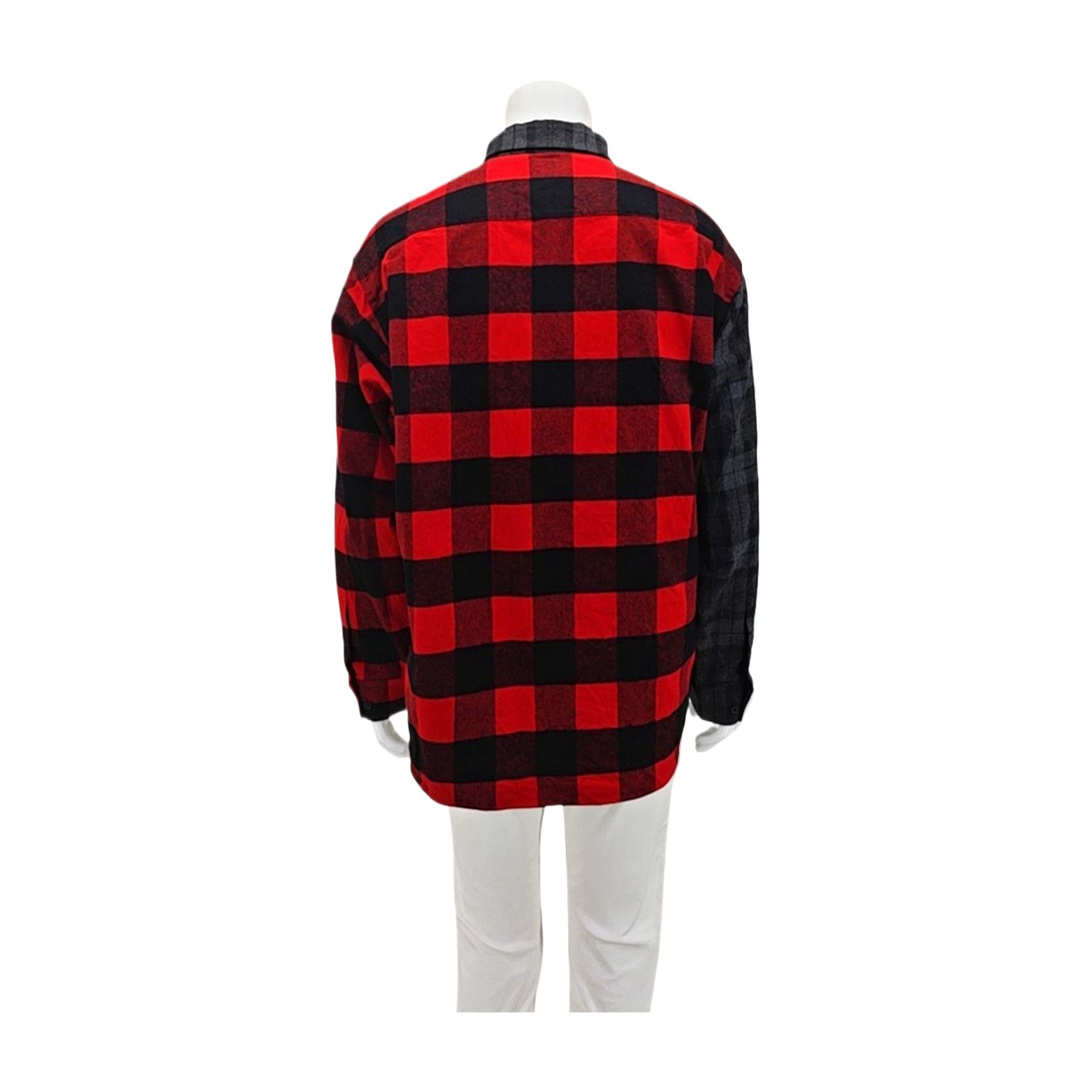 Balenciaga Balenciaga Plaid Panel Button Up Shirt Size S Size US S / EU 44-46 / 1 - 2 Thumbnail