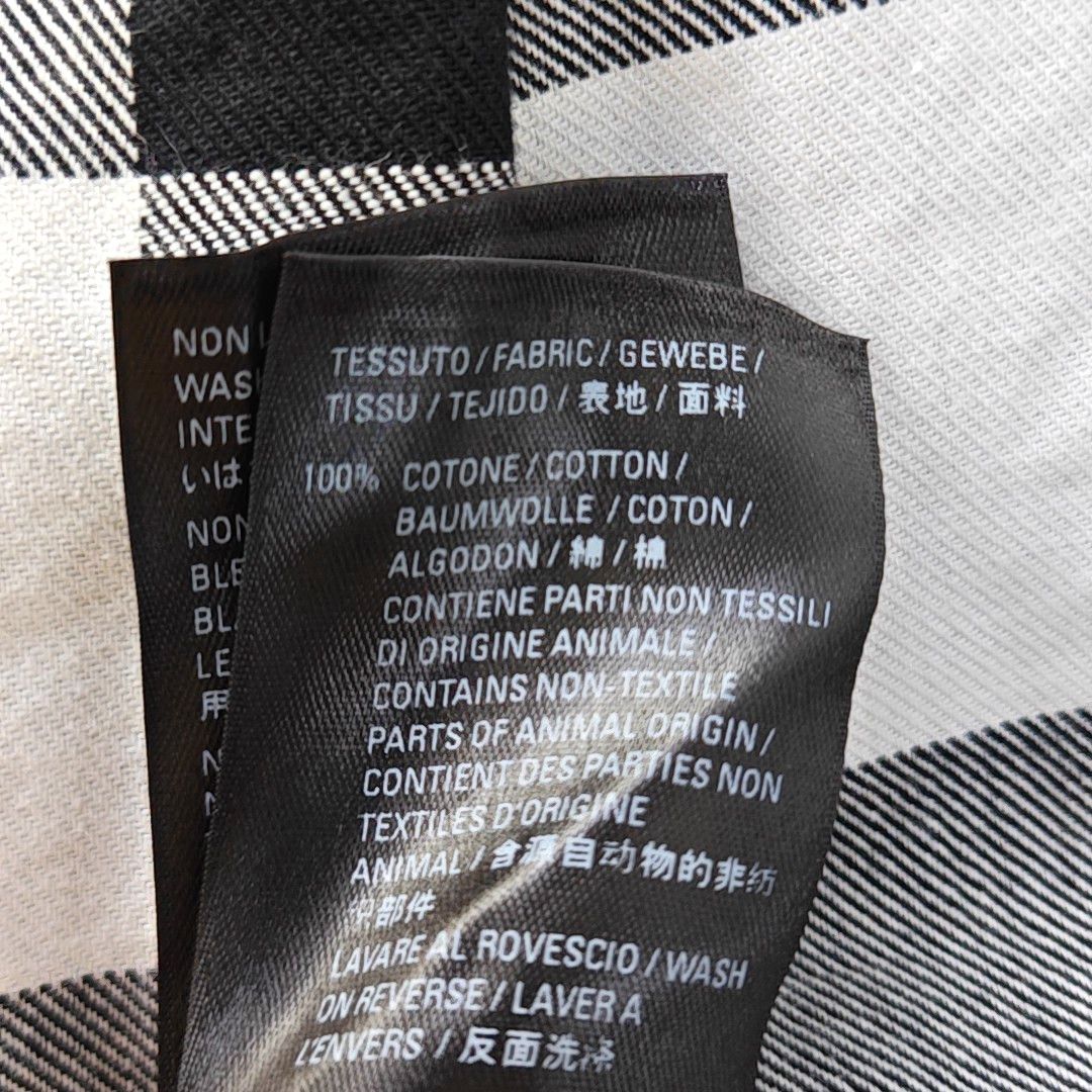 Balenciaga Balenciaga Plaid Button Up Shirt Size M Size US M / EU 48-50 / 2 - 3 Thumbnail