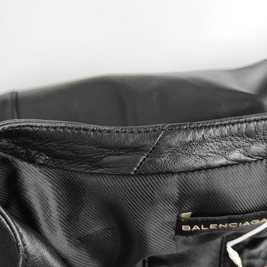 Balenciaga Balenciaga Quilted Lambskin Leather Jacket Size 40 Size M / US 6-8 / IT 42-44 - 6 Thumbnail