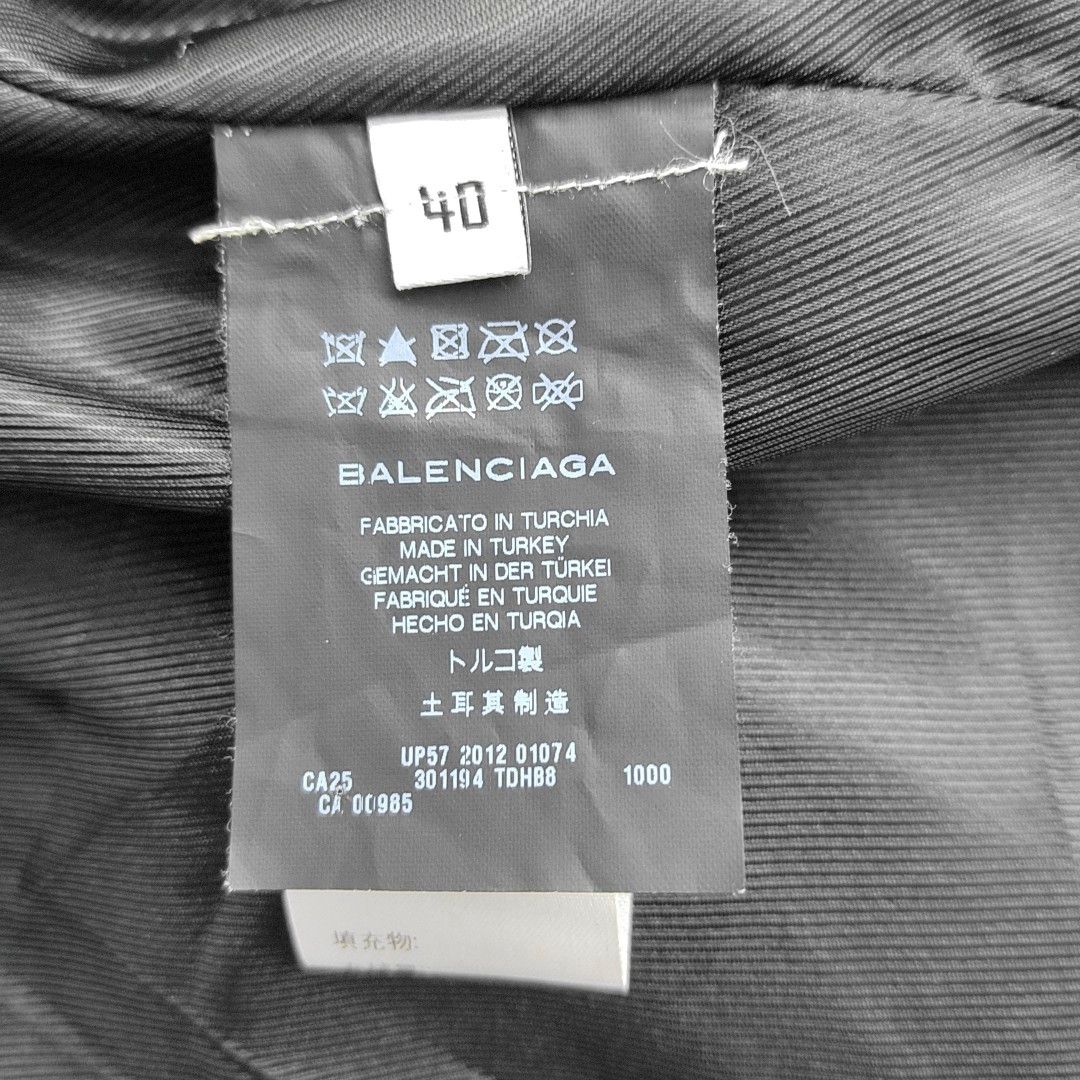 Balenciaga Balenciaga Quilted Lambskin Leather Jacket Size 40 Size M / US 6-8 / IT 42-44 - 4 Thumbnail