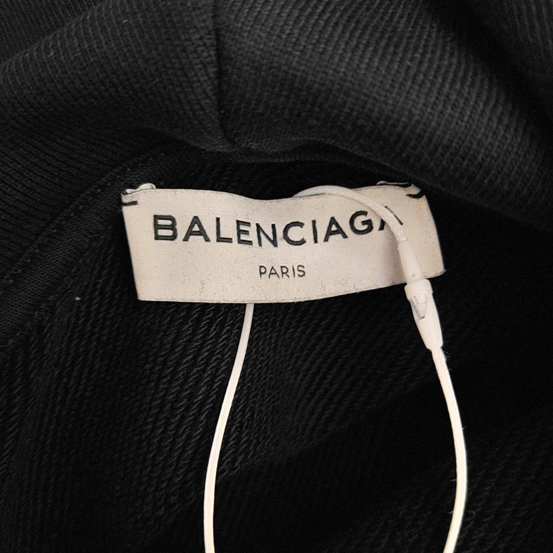 Balenciaga Balenciaga Logo Hoodie Size XS Size US XS / EU 42 / 0 - 7 Thumbnail