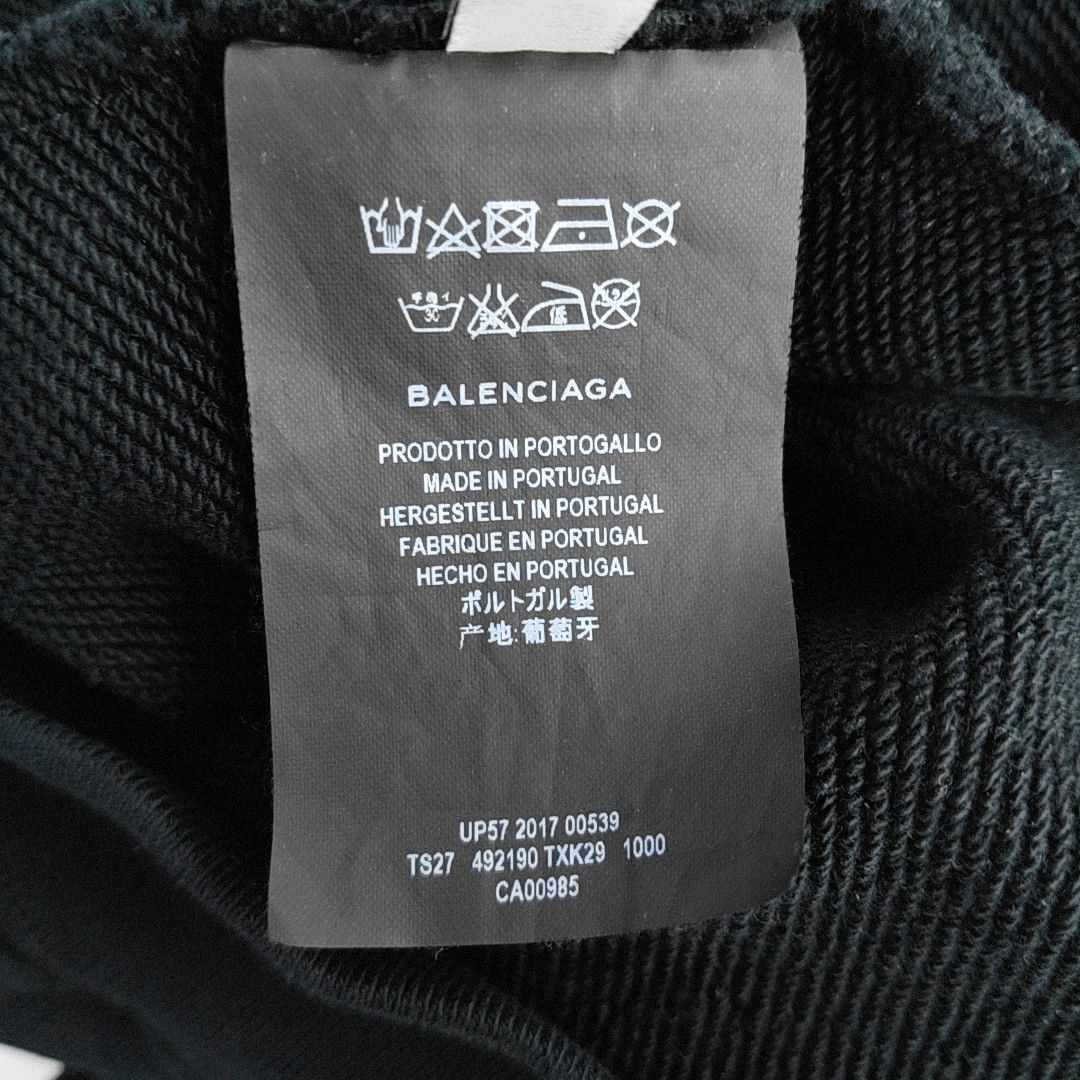 Balenciaga Balenciaga Logo Hoodie Size XS Size US XS / EU 42 / 0 - 4 Thumbnail