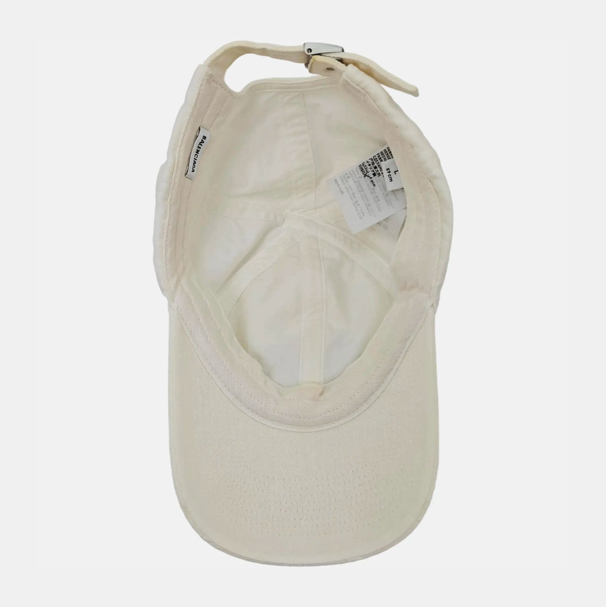 Balenciaga Balenciaga Paris Logo Cotton Cap Size L Size ONE SIZE - 2 Thumbnail