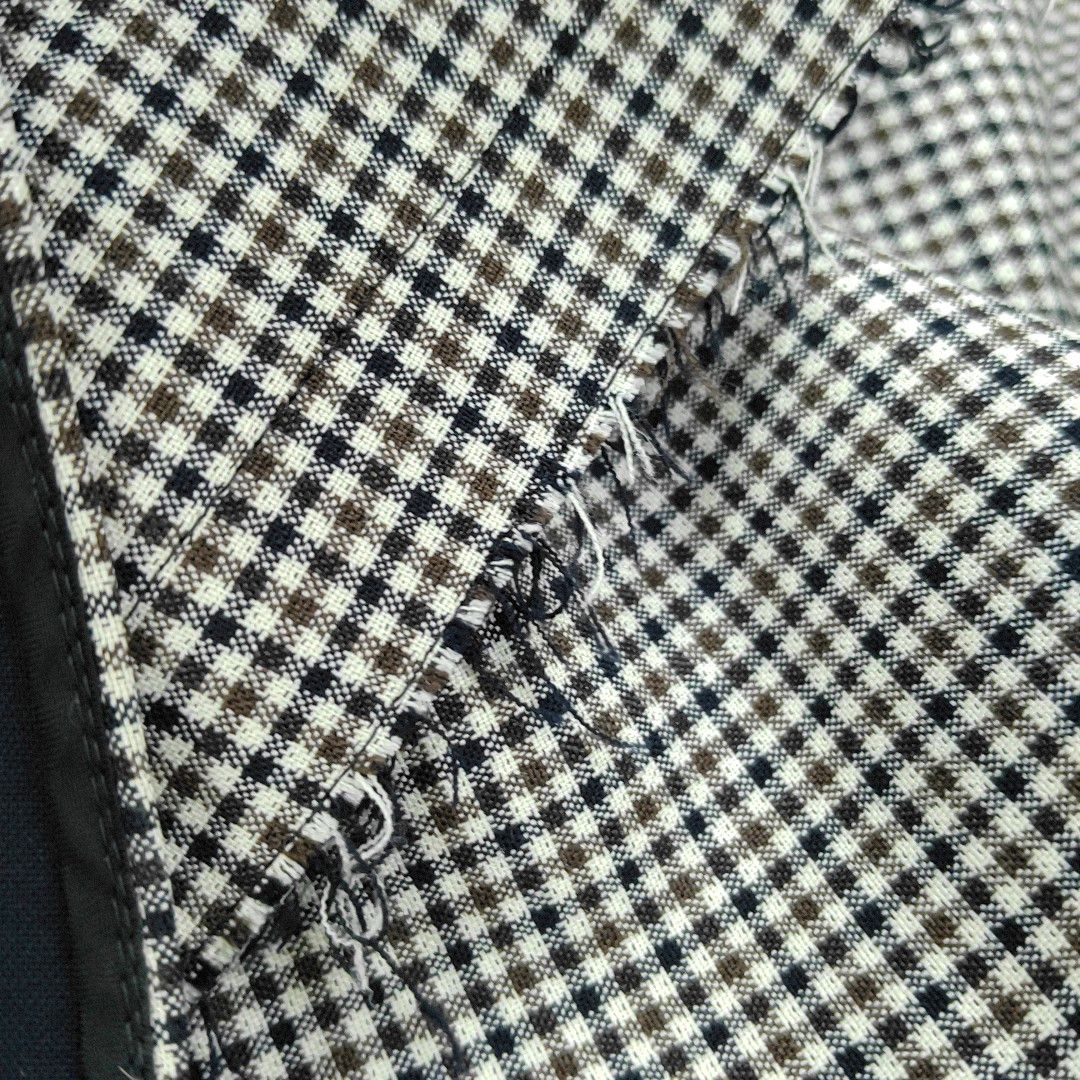 Balenciaga Balenciaga Checkered Asymmetric Skirt Size 36 Size 26" / US 2 / IT 38 - 6 Thumbnail