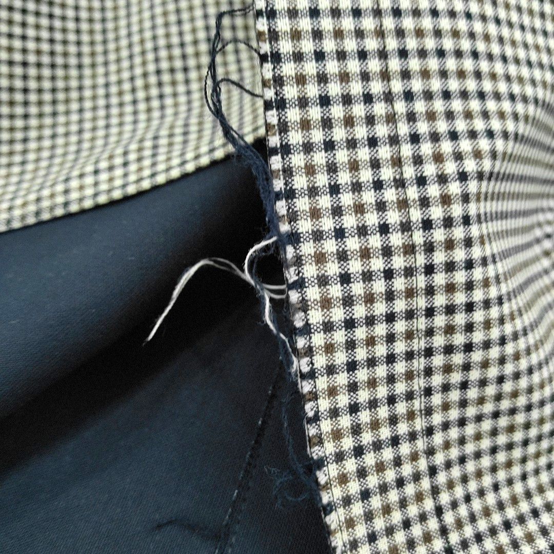 Balenciaga Balenciaga Checkered Asymmetric Skirt Size 36 Size 26" / US 2 / IT 38 - 5 Thumbnail