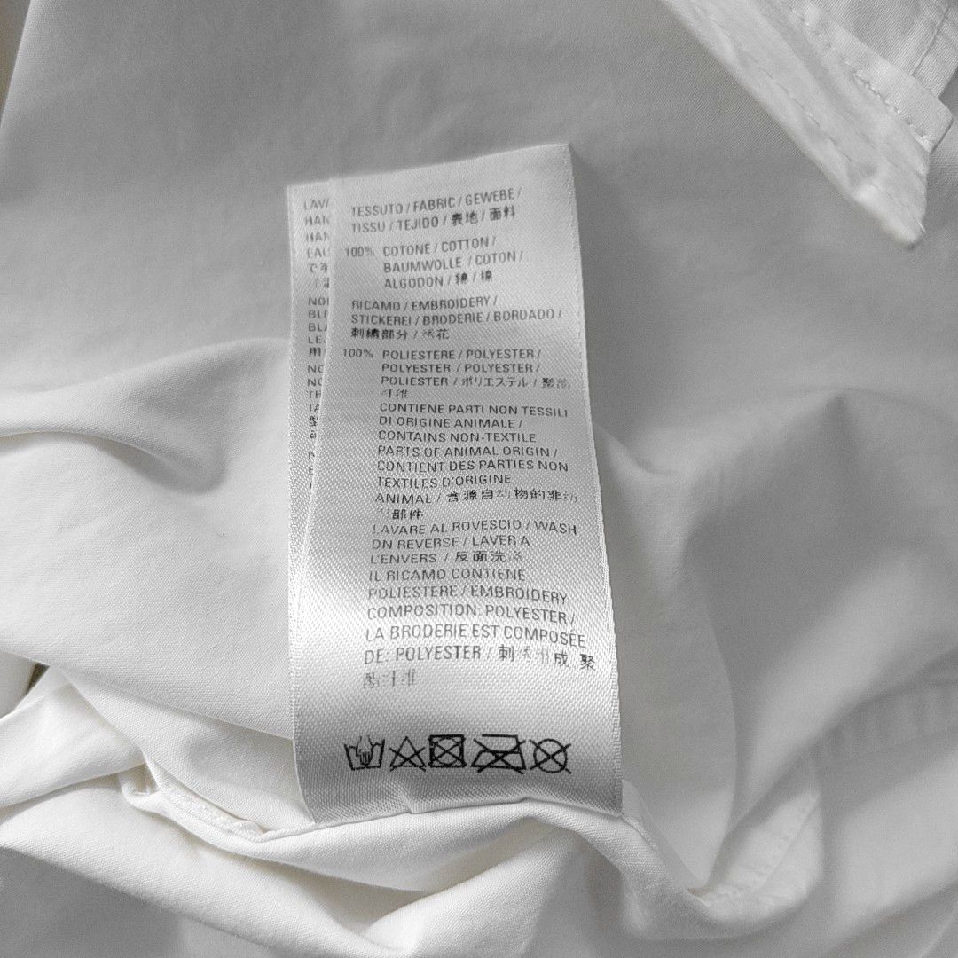 Balenciaga Balenciaga Embroidered Button Up Shirt Size 34 Size XS / US 0-2 / IT 36-38 - 4 Thumbnail