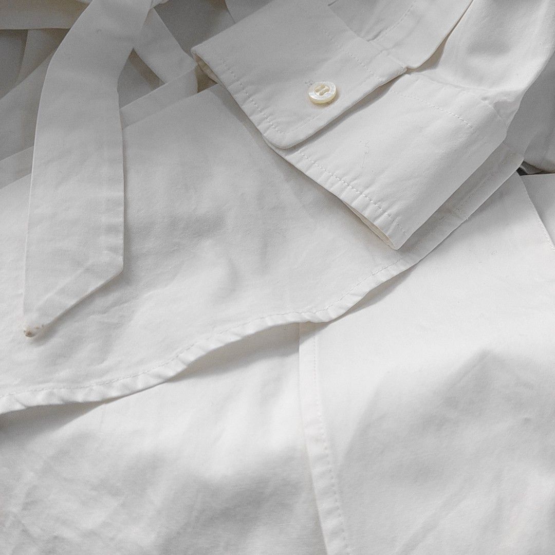 Balenciaga Balenciaga Embroidered Button Up Shirt Size 34 Size XS / US 0-2 / IT 36-38 - 5 Thumbnail