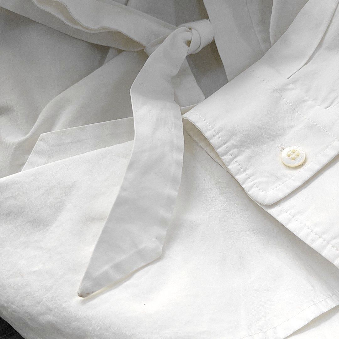 Balenciaga Balenciaga Embroidered Button Up Shirt Size 34 Size XS / US 0-2 / IT 36-38 - 9 Thumbnail