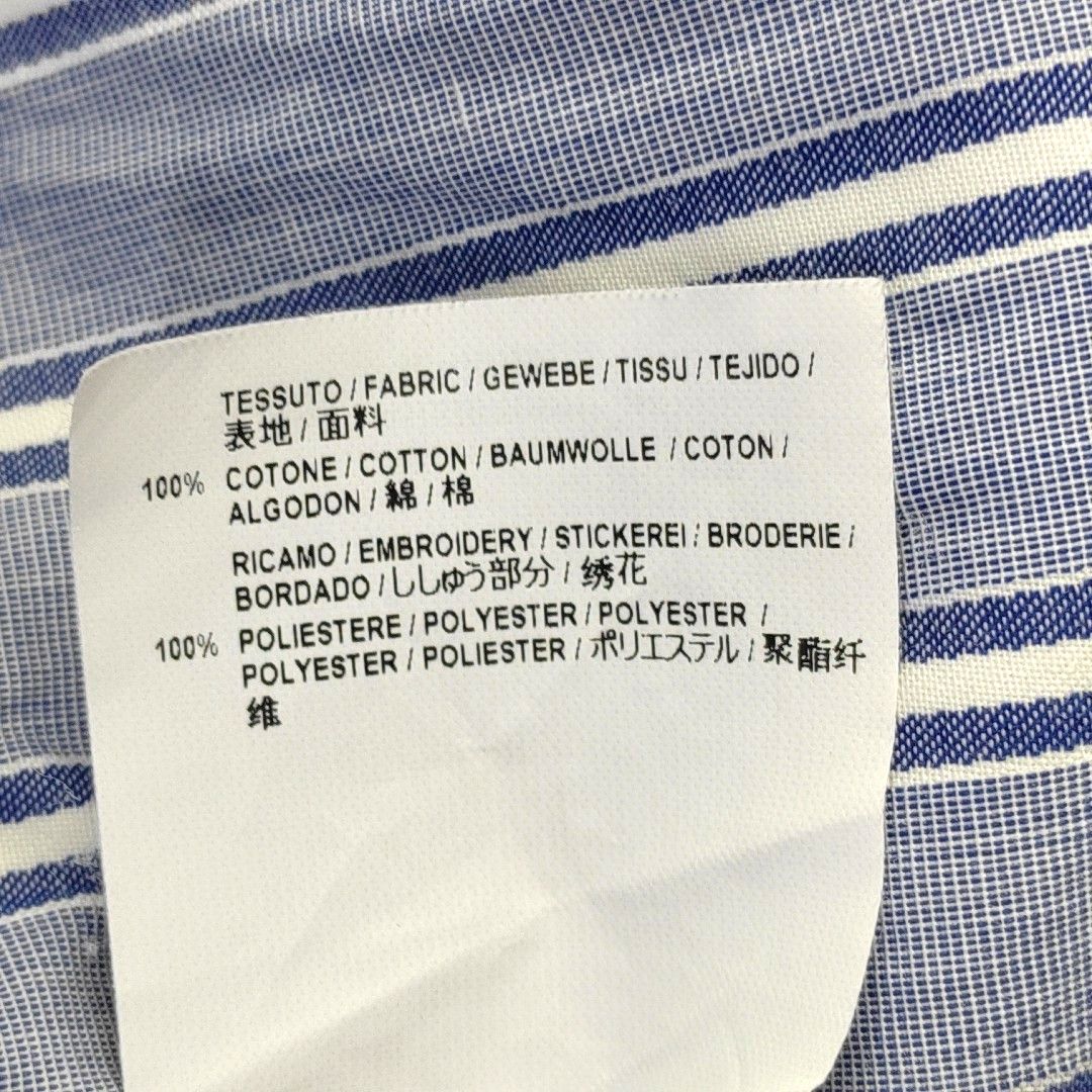 Balenciaga Balenciaga Striped Button Up Shirt Size 36 Size XS / US 0-2 / IT 36-38 - 3 Thumbnail