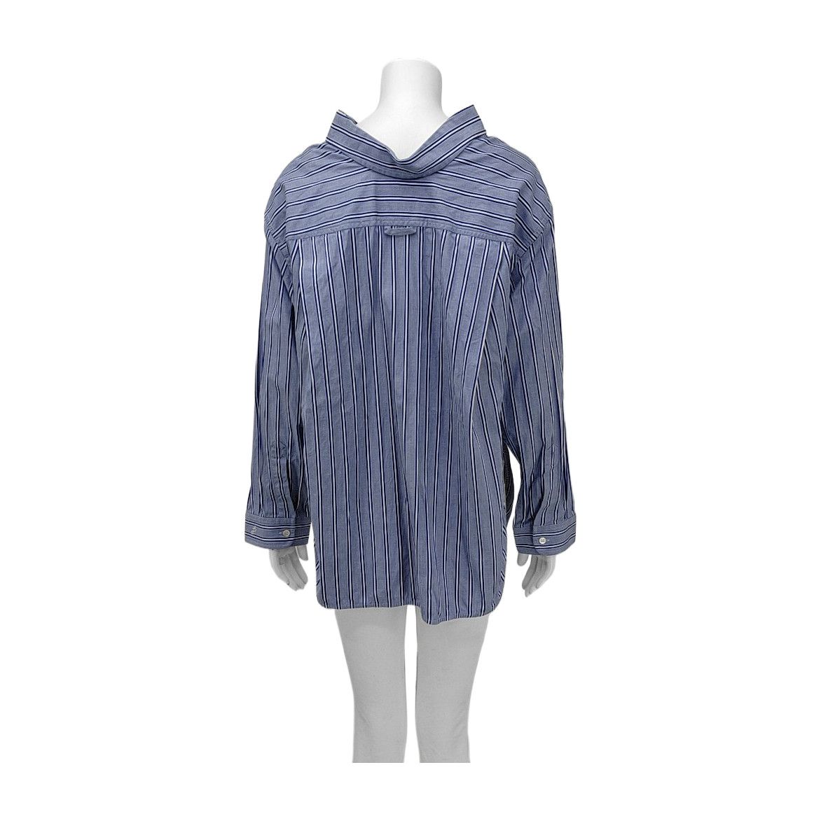 Balenciaga Balenciaga Striped Button Up Shirt Size 36 Size XS / US 0-2 / IT 36-38 - 2 Thumbnail