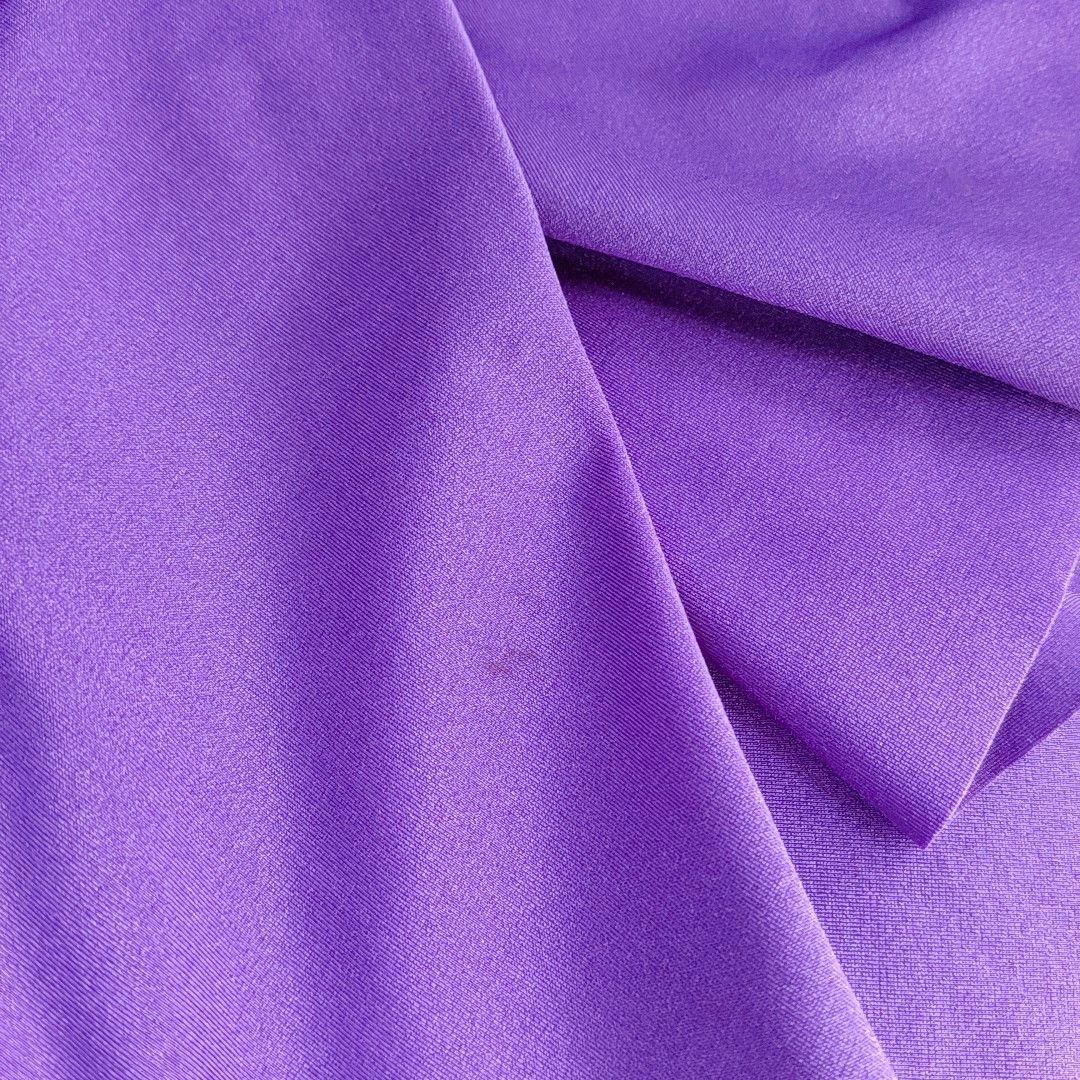 Balenciaga BALENCIAGA Purple Ruched Long Sleeve Top Size 38 Size S / US 4 / IT 40 - 8 Thumbnail
