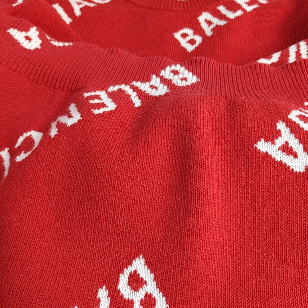 Balenciaga Balenciaga Logo Knit Sweater Size XS Size XS / US 0-2 / IT 36-38 - 7 Thumbnail