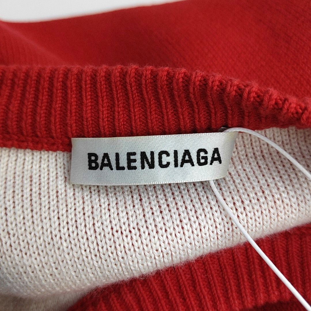 Balenciaga Balenciaga Logo Knit Sweater Size XS Size XS / US 0-2 / IT 36-38 - 5 Thumbnail