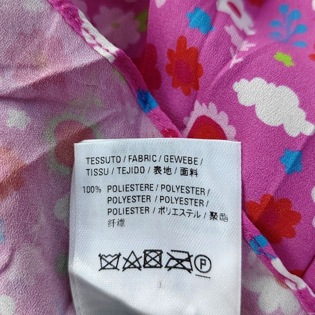 Balenciaga Balenciaga Floral Print Tie-Neck Blouse Size 36 Size XS / US 0-2 / IT 36-38 - 3 Thumbnail
