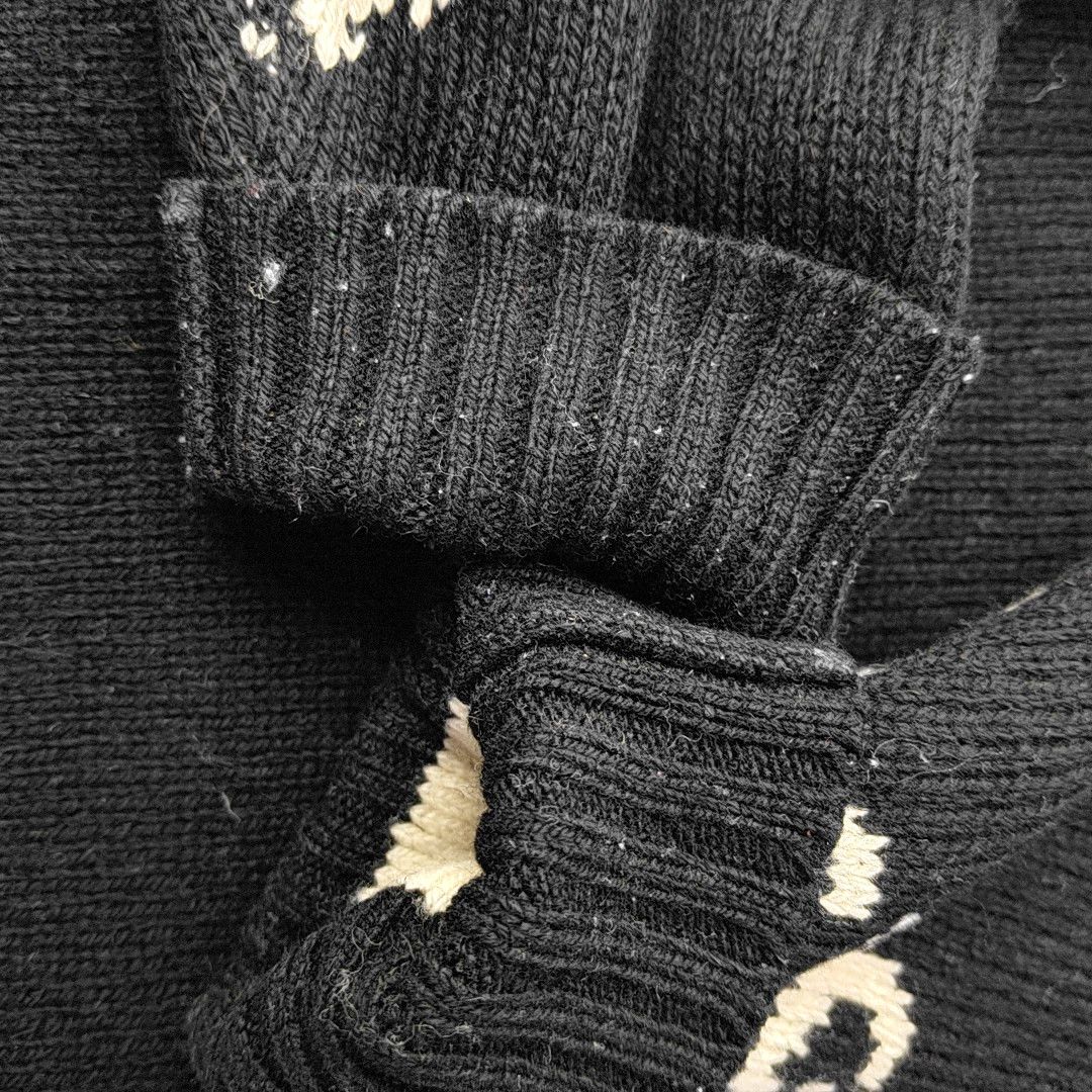 Balenciaga Balenciaga All Over Logo Knit Sweater Size S Size S / US 4 / IT 40 - 10 Thumbnail