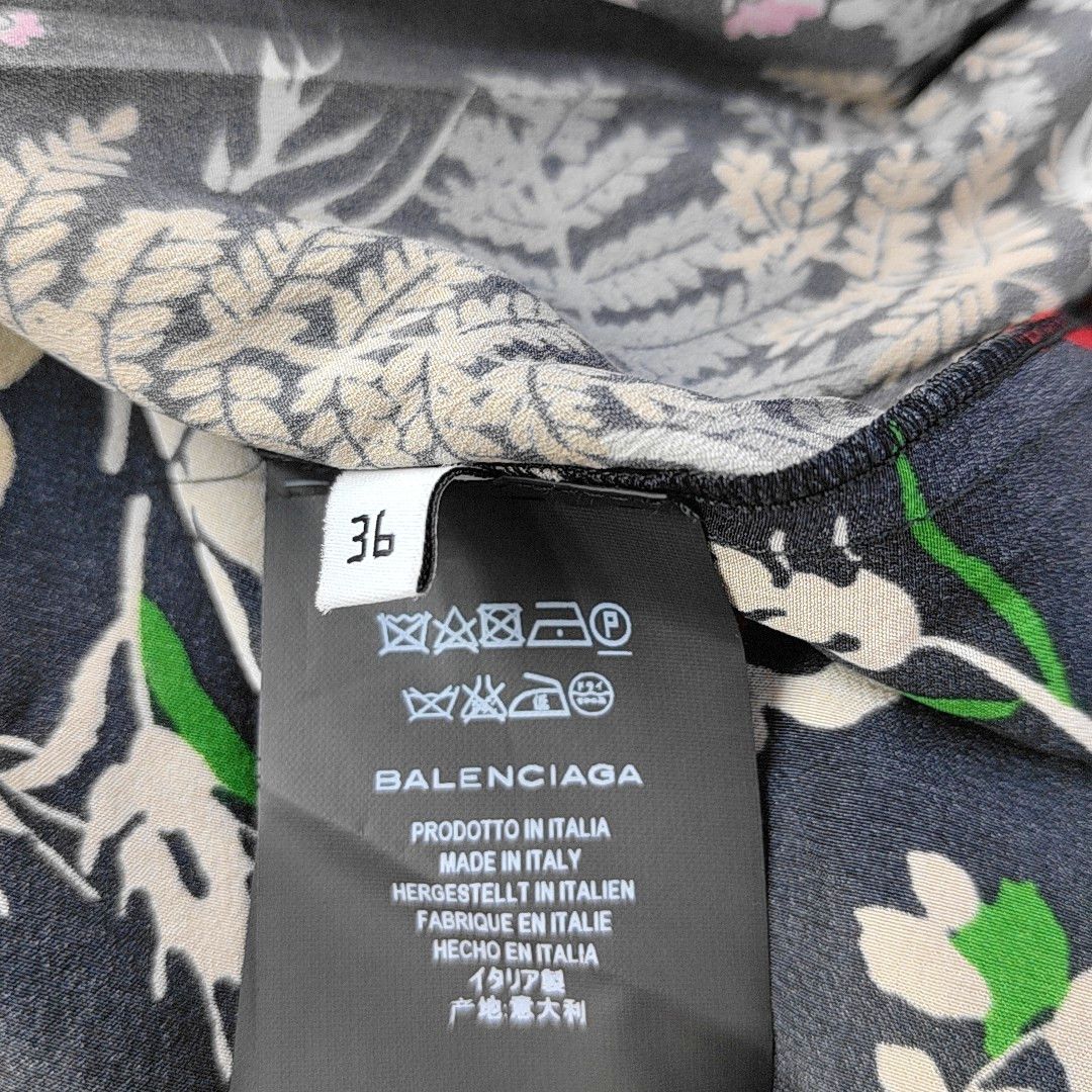 Balenciaga Balenciaga Floral Patchwork Sleeveless Blouse Size 36 Size XS / US 0-2 / IT 36-38 - 4 Thumbnail
