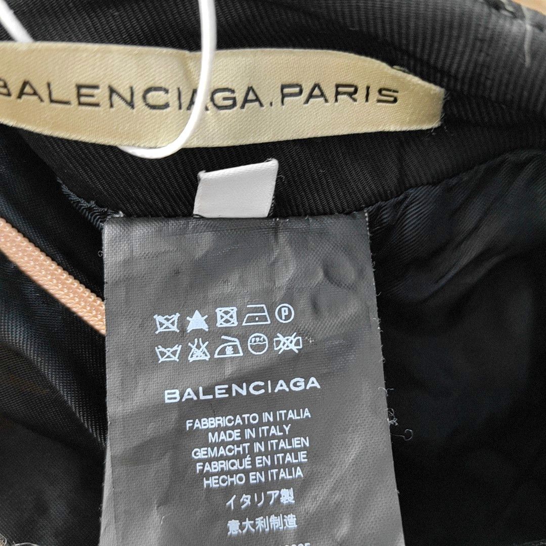Balenciaga Balenciaga Wool Mini Skirt Size 36 Size 26" / US 2 / IT 38 - 4 Thumbnail