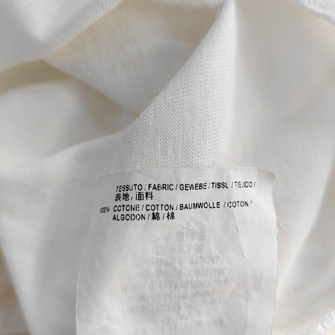 Balenciaga Balenciaga White Cotton T-Shirt Size S Size S / US 4 / IT 40 - 3 Thumbnail