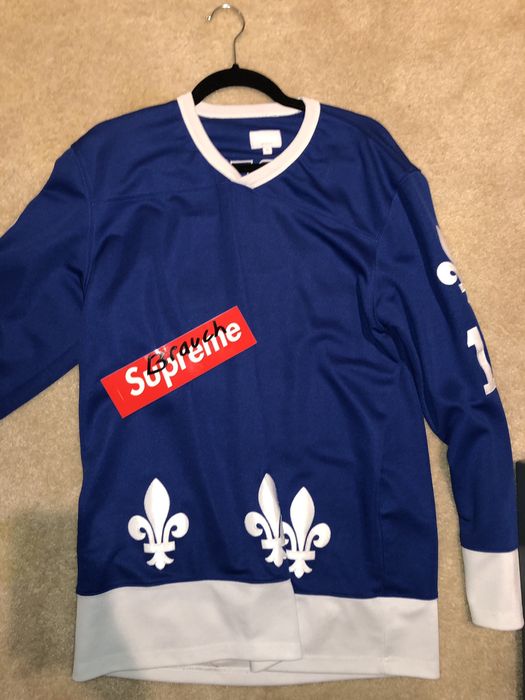 Supreme fleur de lis best sale hockey jersey