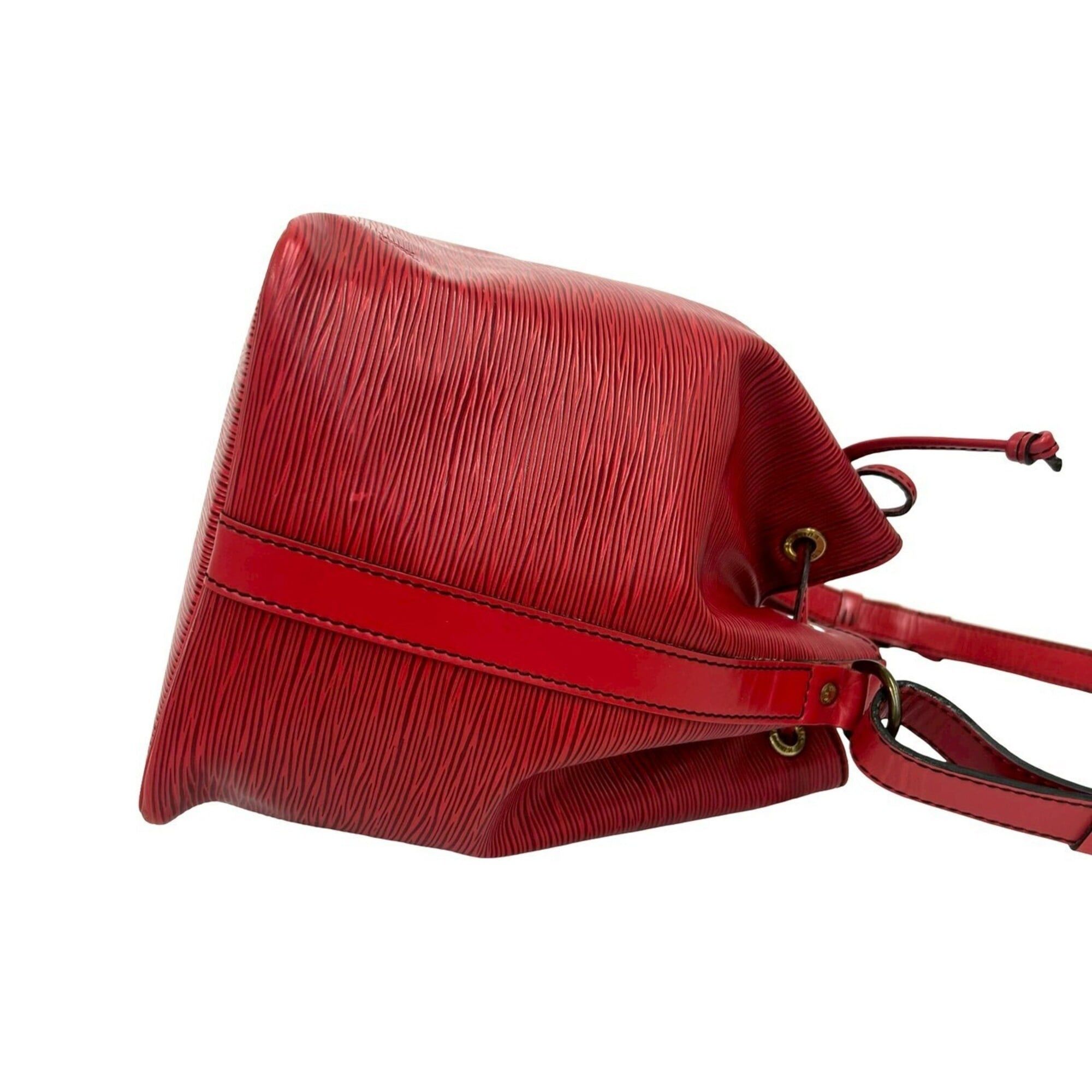Louis Vuitton LOUIS VUITTON Vintage Petit Noé Epi Leather Semi-One Shoulder Bag, Castilian Red, 24938 Size ONE SIZE - 6 Thumbnail