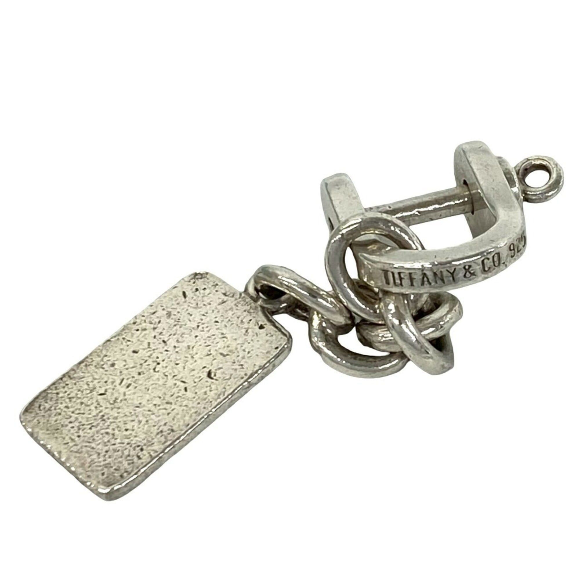 Tiffany & Co. TIFFANY&Co. Tiffany Ingot Bar Charm, Sterling Silver 925 Keychain, Keel Ring, 16875 Size ONE SIZE - 2 Thumbnail