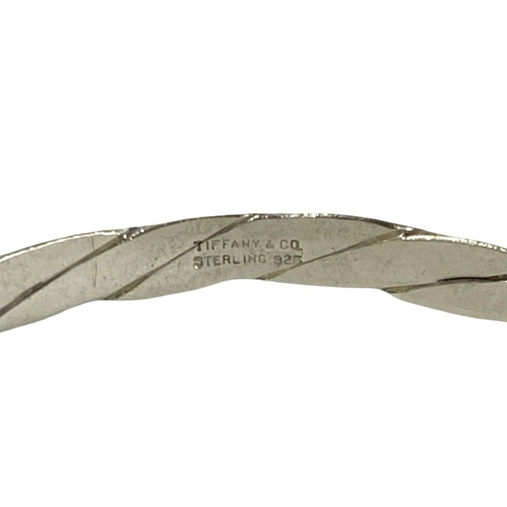 Tiffany & Co. TIFFANY&Co. Tiffany Knife Edge Twist Bangle, Sterling Silver 925 Bracelet, Accessory, 31215 Size ONE SIZE - 3 Thumbnail