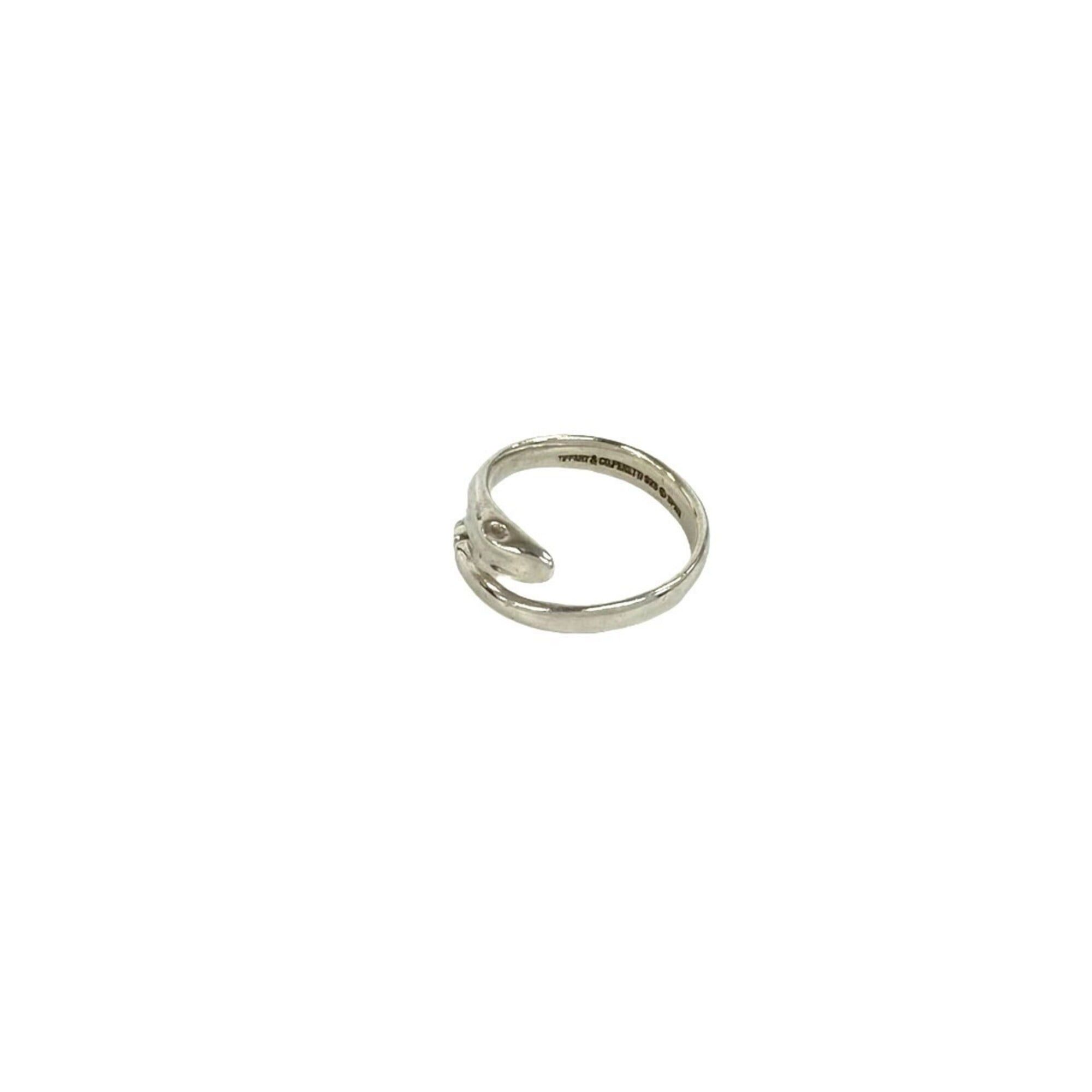 Tiffany & Co. TIFFANY&Co. Tiffany Snake Ring, Sterling Silver 925, Women's Accessory, Silver, Item No. 38432 Size ONE SIZE - 4 Thumbnail