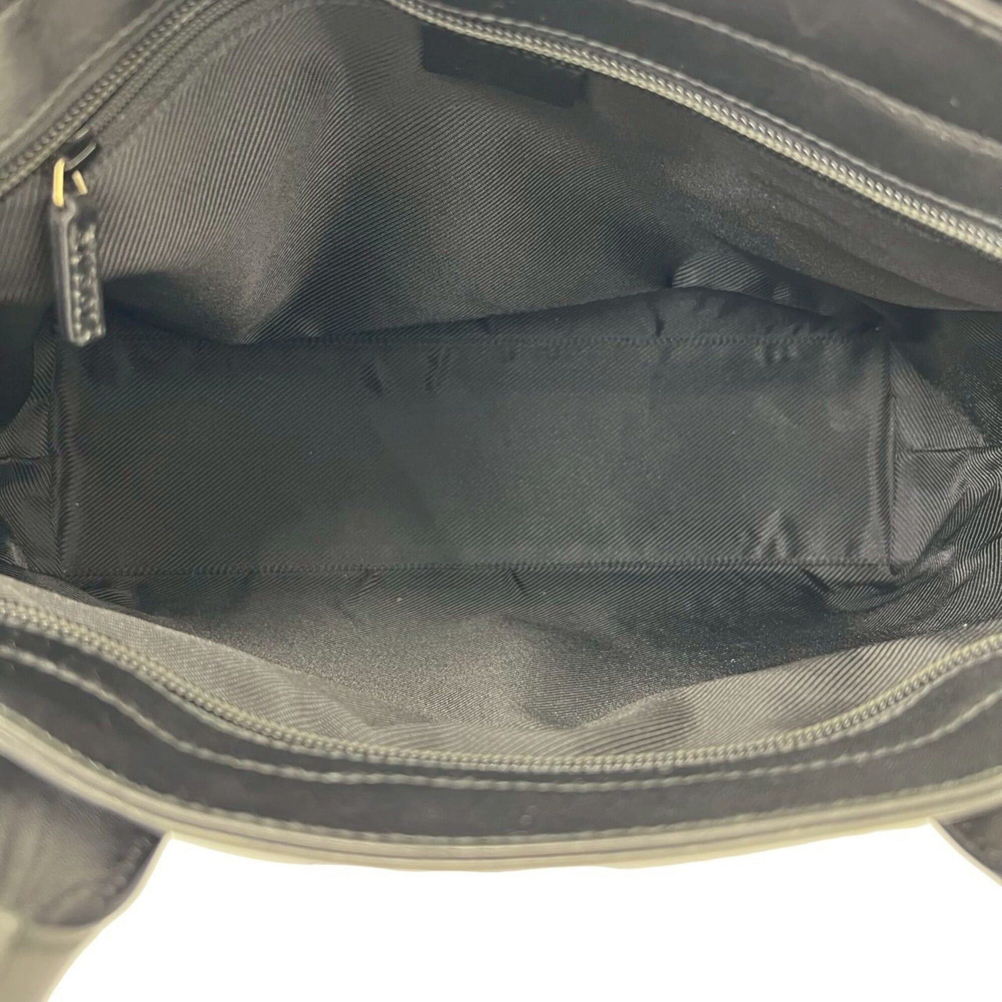 Gucci GUCCI GG Canvas Leather Handbag Mini Tote Bag Boston Black 21159 Size ONE SIZE - 9 Thumbnail