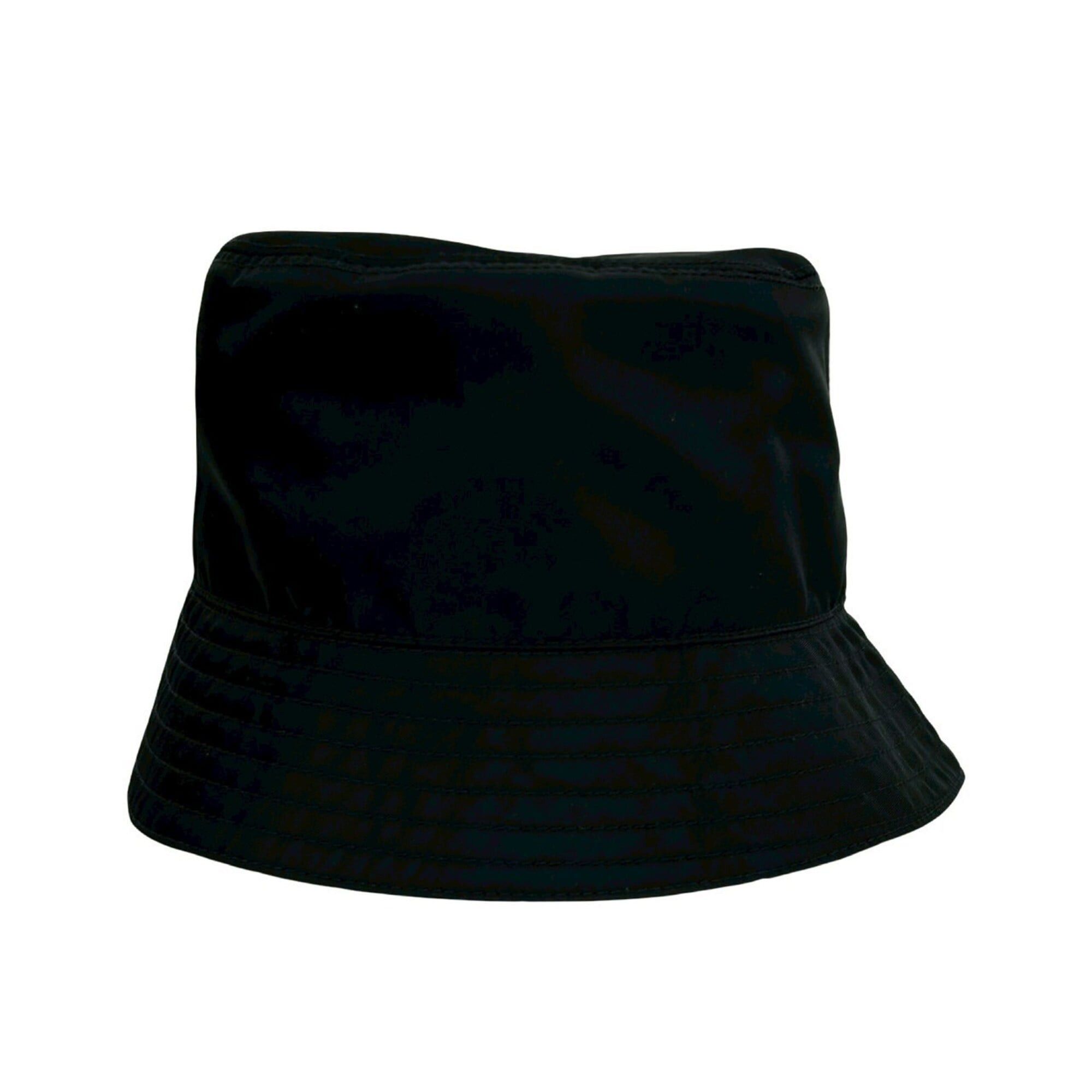 Prada PRADA Re-Nylon Logo Bucket Hat, Size S, Black, 02916 Size ONE SIZE - 3 Thumbnail