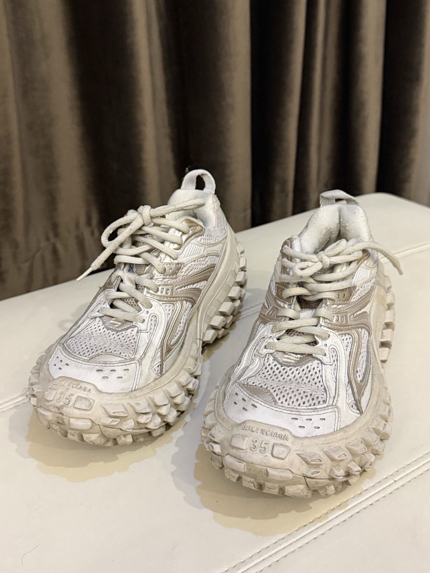 Balenciaga Balenciaga Defender Sneakers Size US 4 / IT 34 - 3 Thumbnail