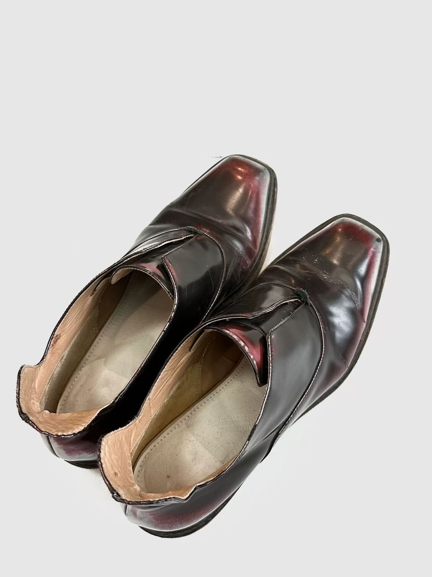 Maison Margiela Maison Margiela Runway Low-Top Leather Shoes Size US 5 / IT 35 - 2 Thumbnail