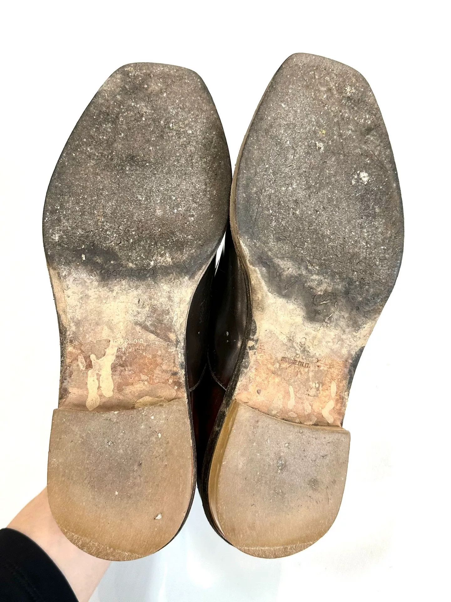 Maison Margiela Maison Margiela Runway Low-Top Leather Shoes Size US 5 / IT 35 - 3 Thumbnail