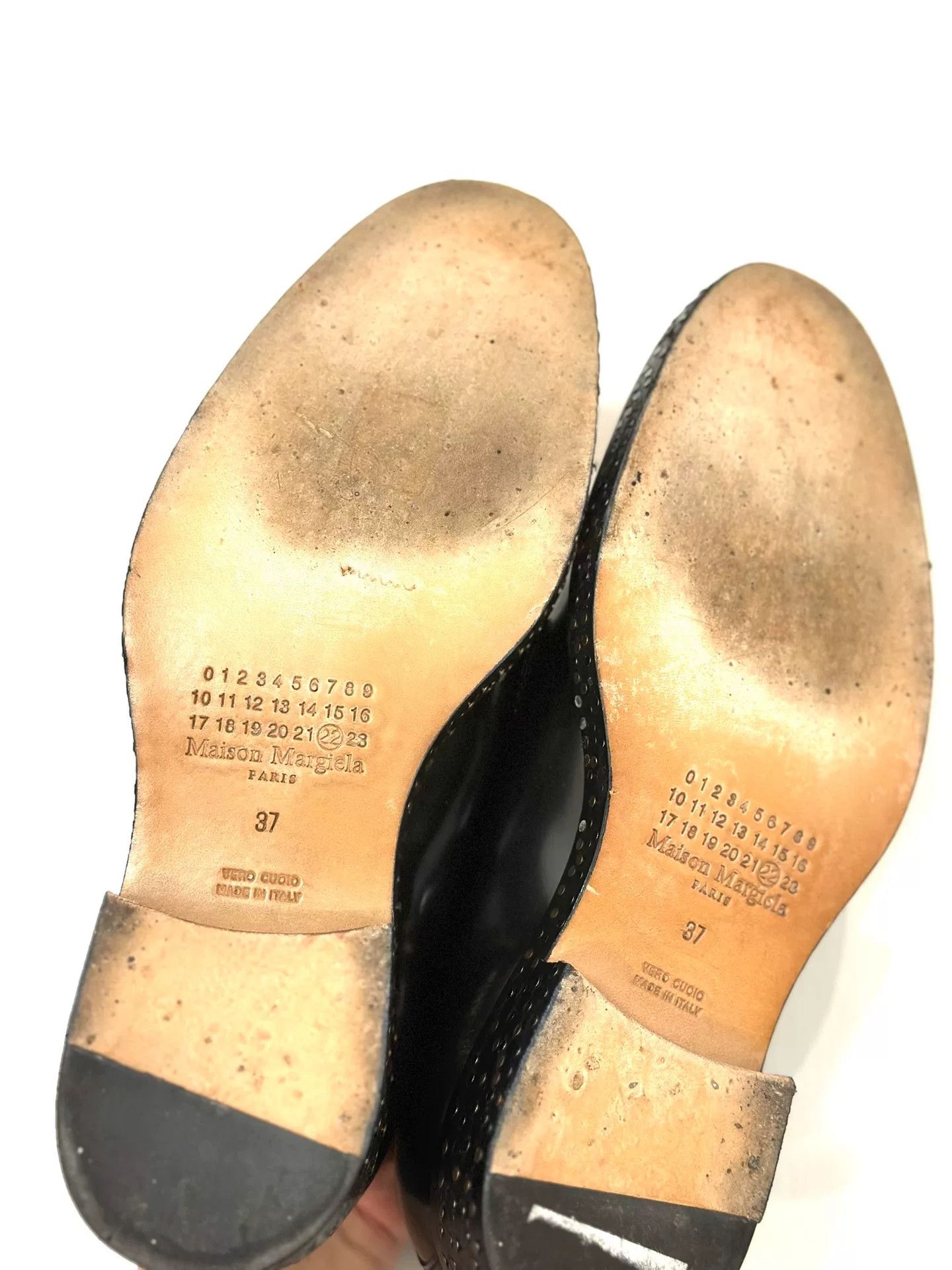 Maison Margiela Maison Margiela Runway Studded Leather Shoes Size US 6 / IT 36 - 4 Thumbnail
