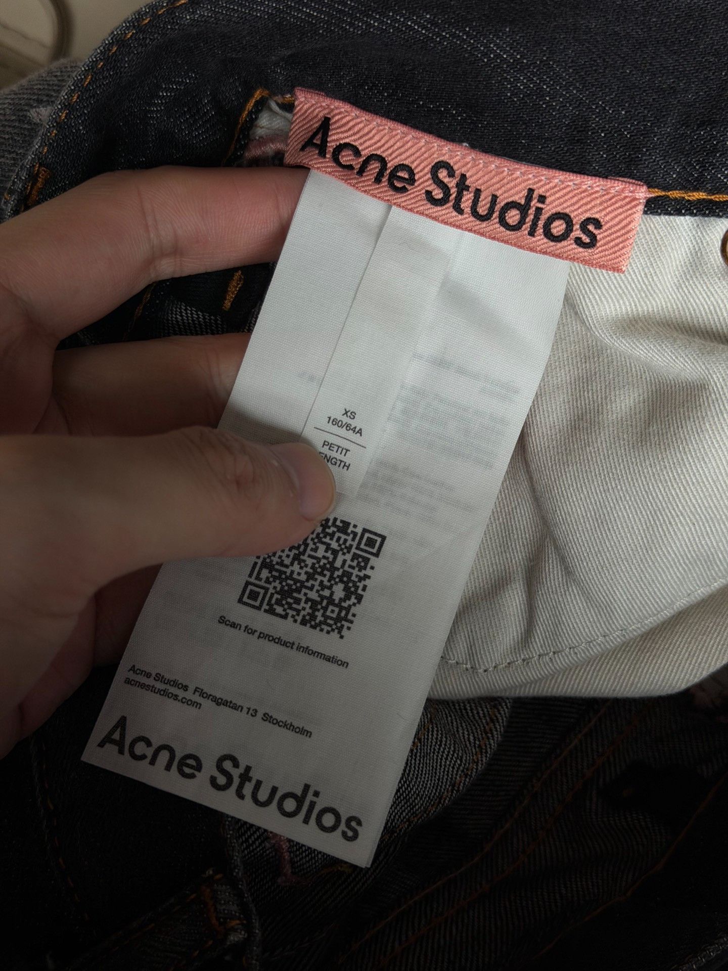 Acne Studios Acne FW25 Slim Splatter High-Waist Flared Pants Size 32" / US 10 / IT 46 - 3 Thumbnail