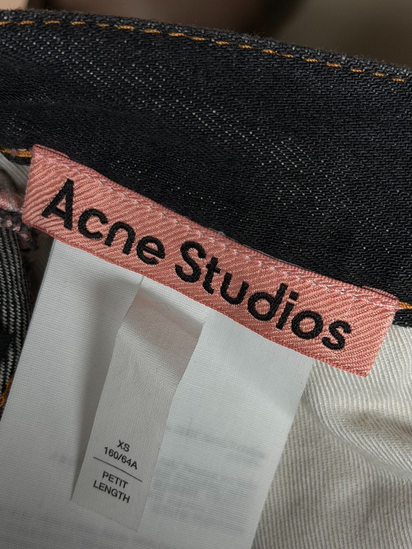 Acne Studios Acne FW25 Slim Splatter High-Waist Flared Pants Size 32" / US 10 / IT 46 - 4 Thumbnail