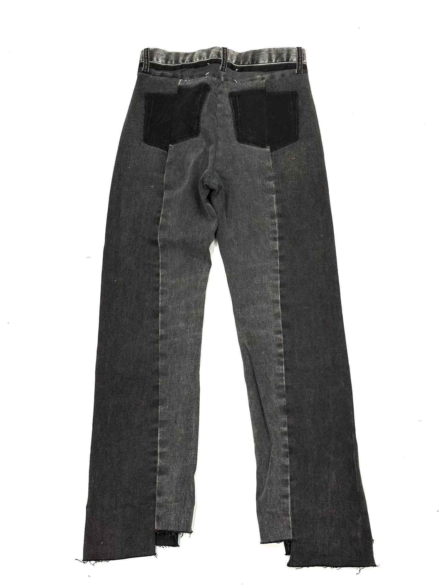 Maison Margiela Maison Margiela Women's High-Waist Jeans Size 40" / US 18 - 4 Thumbnail