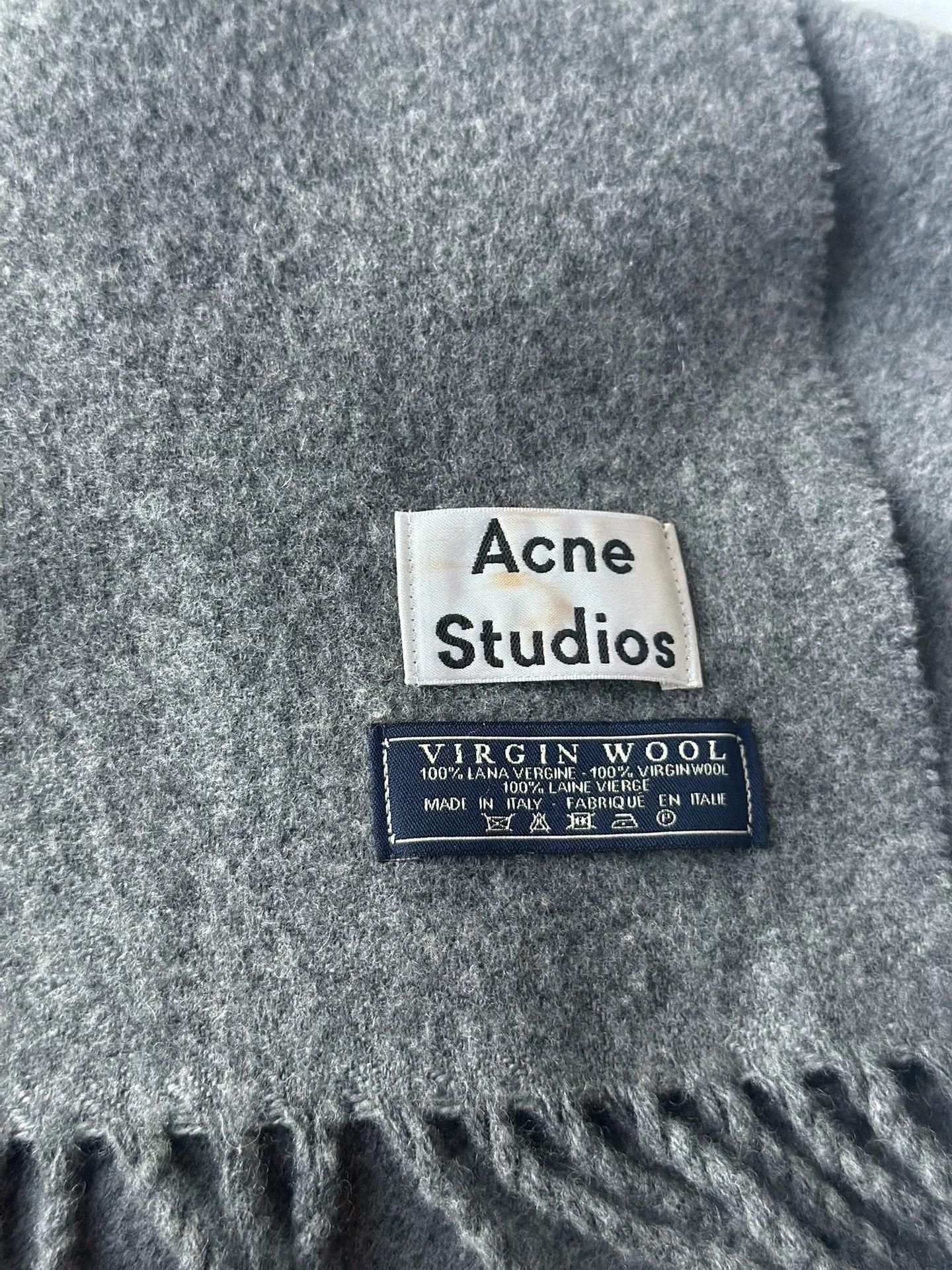 Acne Studios Acne Studios Wool Scarf Size ONE SIZE - 2 Thumbnail