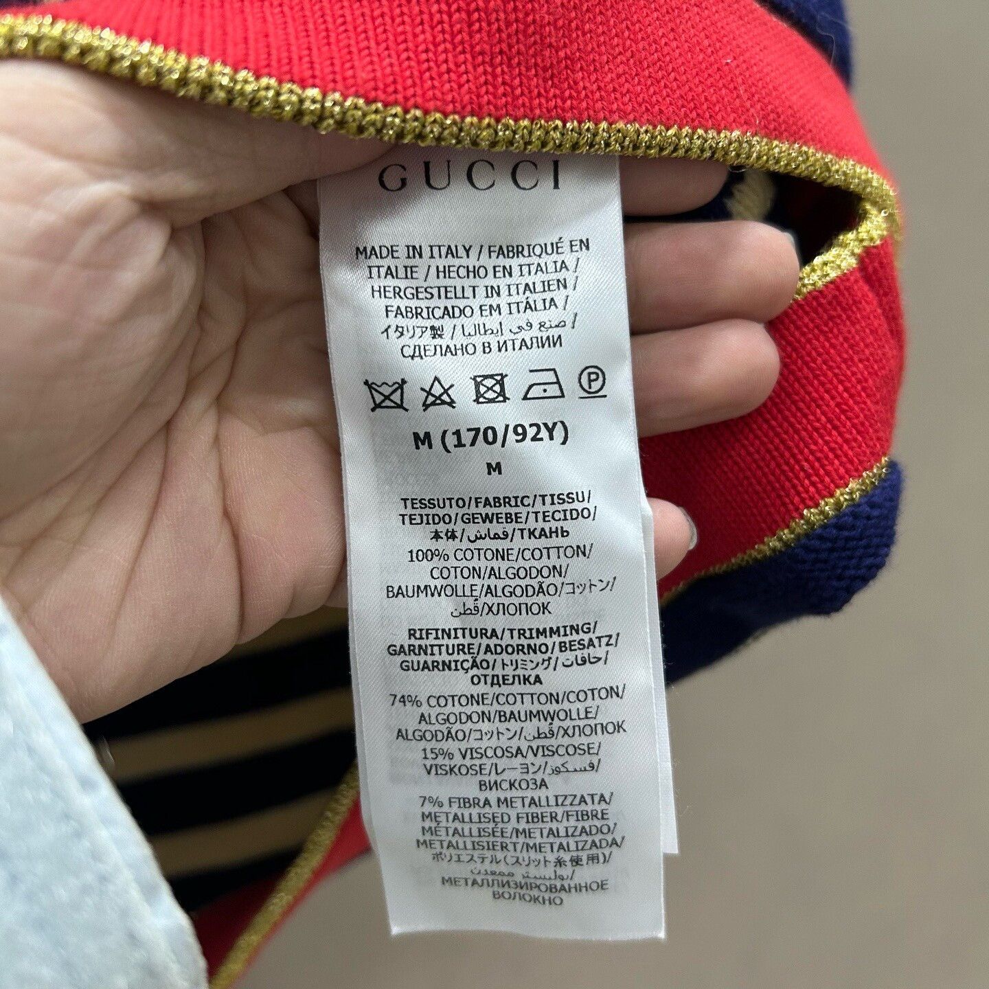 Gucci Gucci Summer Navy Camisole M Size Size M / US 6-8 / IT 42-44 - 4 Thumbnail