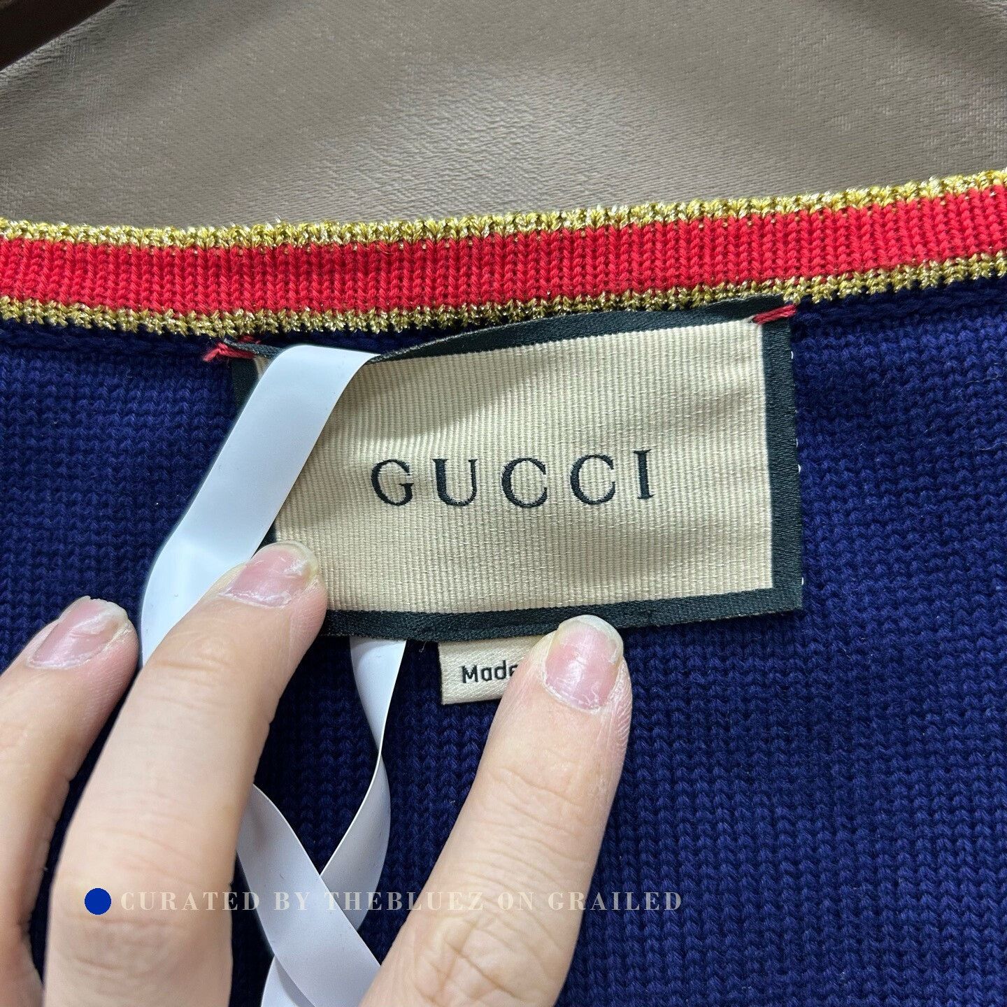 Gucci Gucci Summer Navy Camisole M Size Size M / US 6-8 / IT 42-44 - 3 Thumbnail
