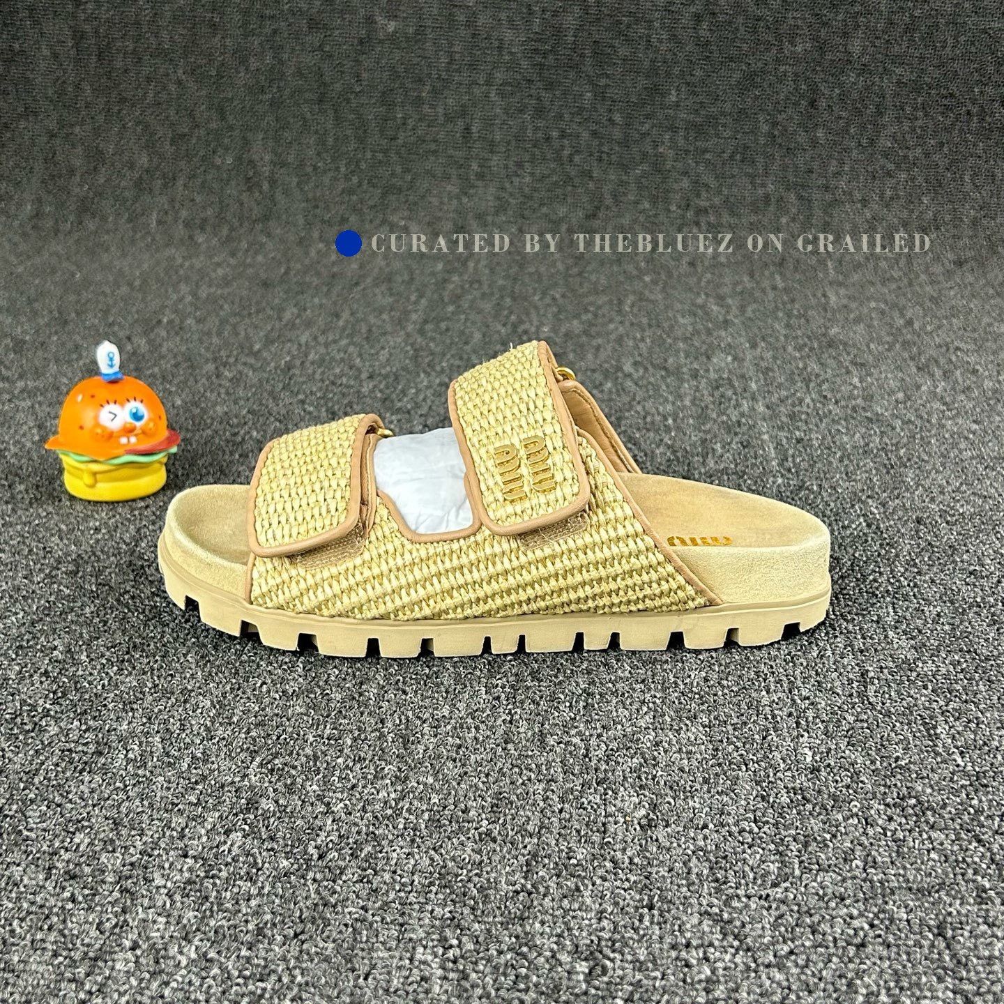 Miu Miu Miu Miu Straw Woven Strappy Sandals Size US 5 / IT 35 - 3 Thumbnail