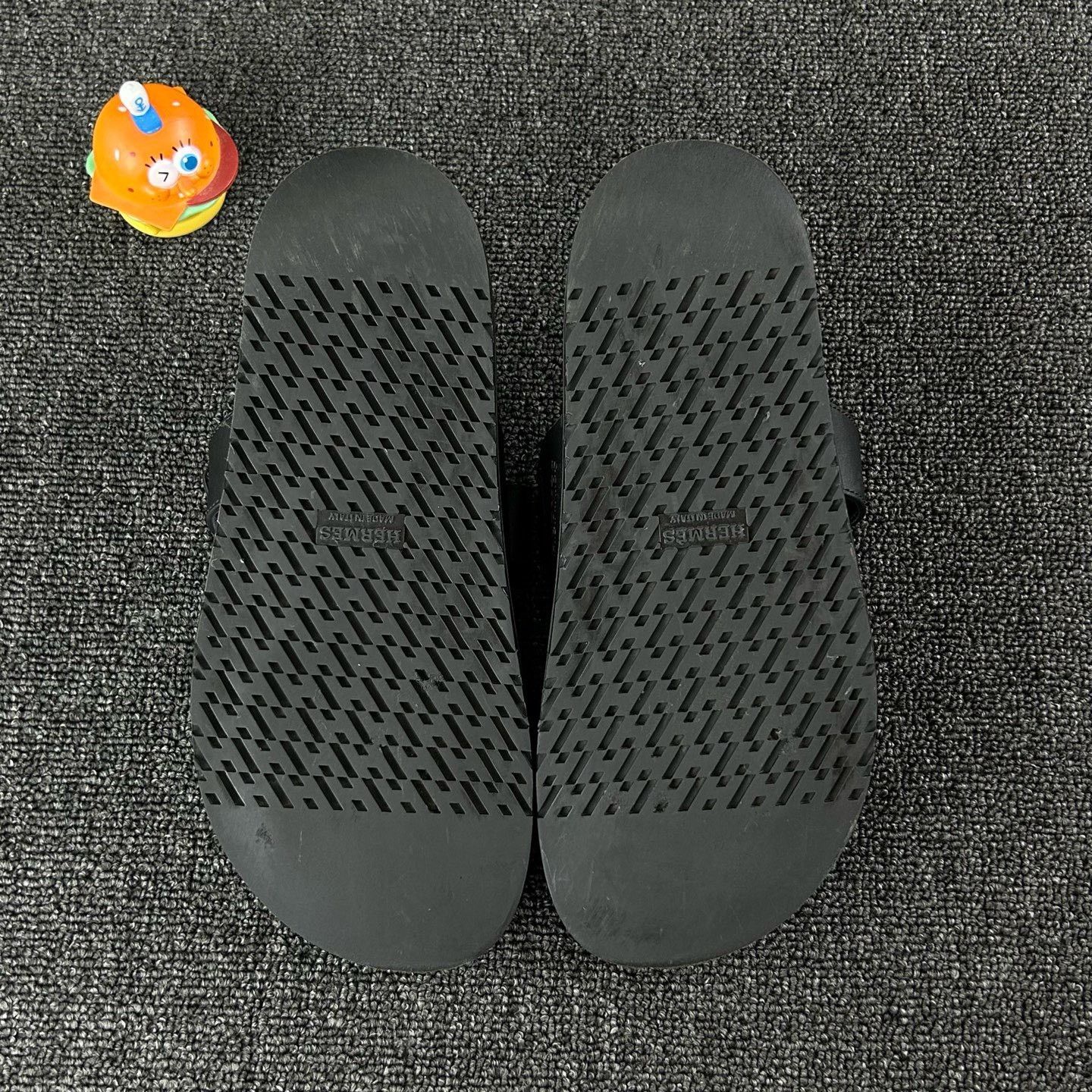 Hermes Hermes Black Slippers Size US 7 / IT 37 - 6 Thumbnail