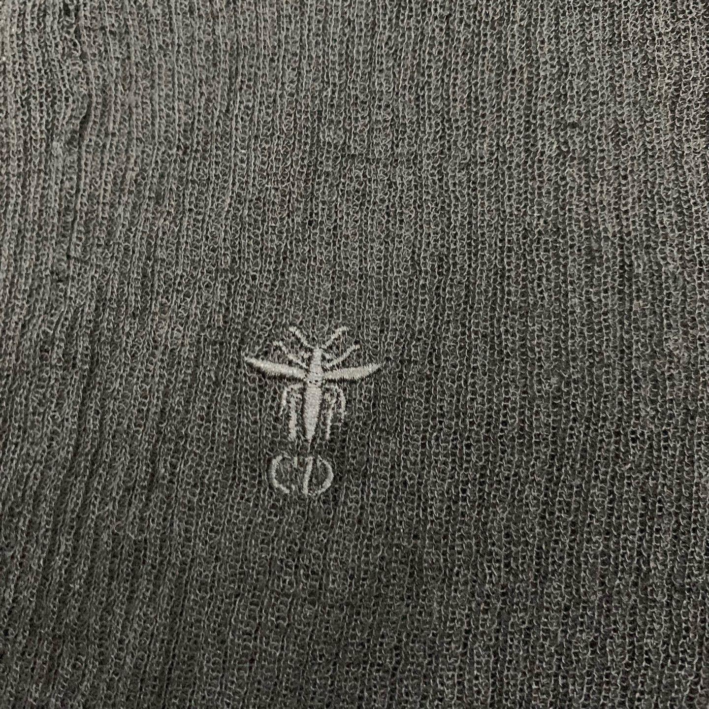 Dior DIOR Black Bee Embroidered Knit Camisole Size XS / US 0-2 / IT 36-38 - 6 Thumbnail